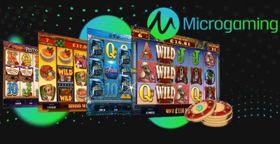 Microgaming provide a variety of gaming titles