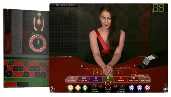 The Live Dealer functionality of Realtime Gaming is provided by another company